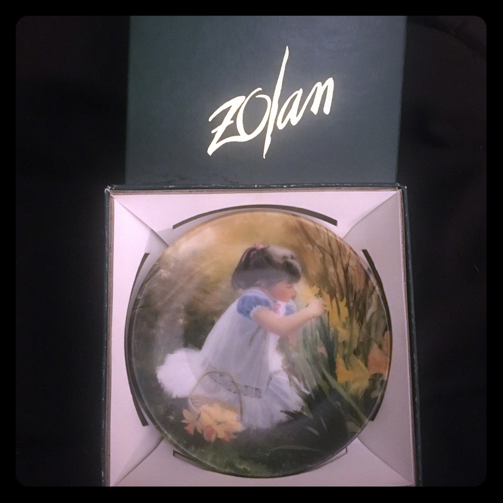 Collectors Zolan plate